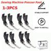 3-1PCS Sewing Machine Presser Foot Fashion Clothes Fabric Fixed Press Foot for Wedding Dresses/Evening Gowns/Fashion Fabrics