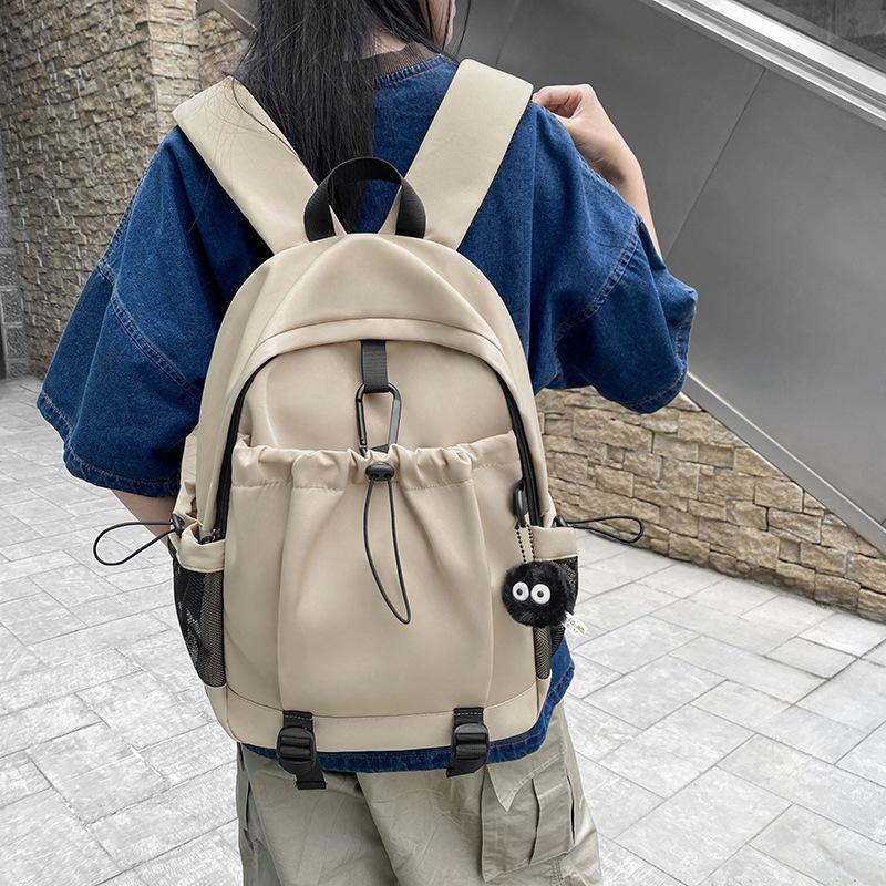 New student schoolbag fashionable, lightweight and large-capacity casual backpack Korean version versatile high-value backpack