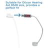 4Pcs Low Touch Hearing Aid Lock Easy to Replace Hearing Aid Fixing Tail for Oticon 85db Sports Use