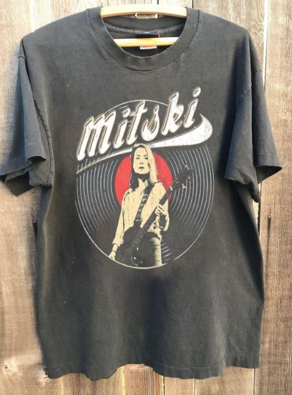 Mitski Tour 2022 Be The Cowboy Best Charcoal Cotton Tshirt Vtg S5XL KH18613 Unisex T-Shirt XXXXL