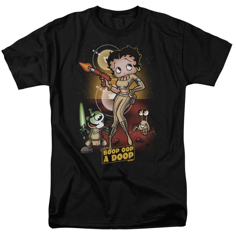 Betty Boop - Star Princess -  Unisex Short Sleeve Children s T-shirt - Black 140