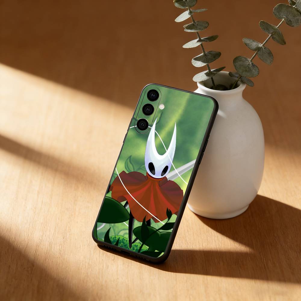 

H-Hollow Knight S-SilksongS Phone Case For Samsung GalaxyA13,21s,22,31,32,52,53,71,72,73,Soft Black Cover Samsung a22 5g