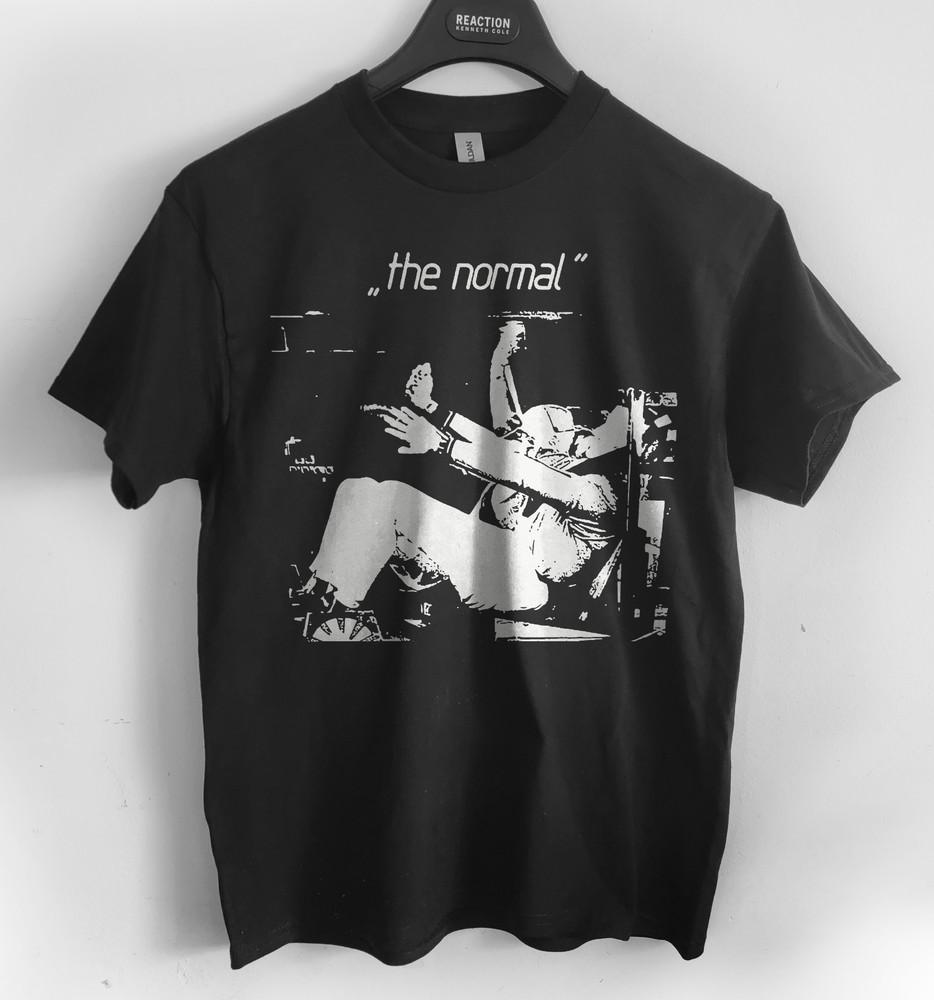 the Normal   band  TV   t shirt  post punk   Unisex T-Shirt L