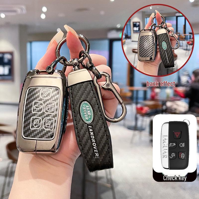 Land Rover Key Case for Range Rover Evoque, Discovery 4/5, Sport, Velar, and Defender