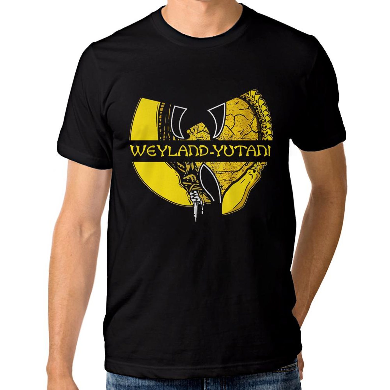 Alien Xenomorph Weyland-Yutani T-Shirt, Men s and Women s Sizes S