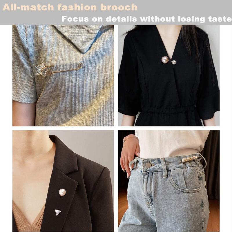 Jeans Waist Buckle Waist Closing Artifact Invisible Snap Button Removable Tightening Waistband Button Clothing Pant Adjust Tools