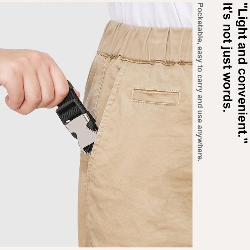 Travel Luggage Strap Portable Fixed with Release Buckle Additional Bag Backpack Strap Luggage Strap Lapel Strap Jacket Holder