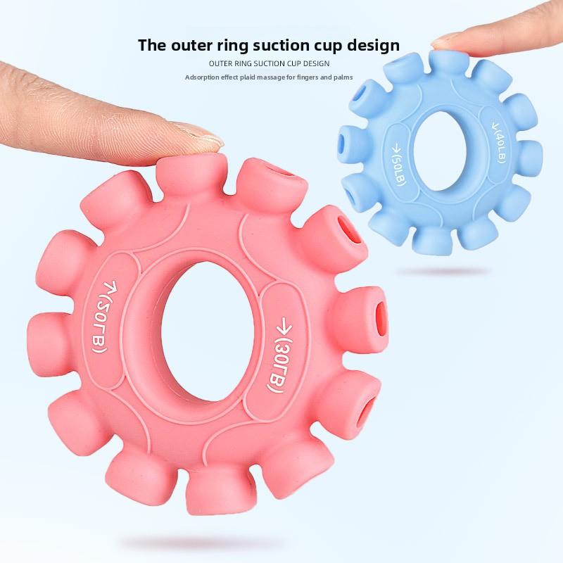 Silicone Suction Cup Grip Ring Grip, Multi-color Optional Hand Negative Pressure Decompression Suction Cup Negative Pressure Strength