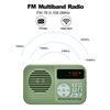 HanRongDa HRD-231 Tragbares FM-Radio, kabelloser BT-Lautsprecher, TF-Karte, Musik-Player, Multifunktionsradio