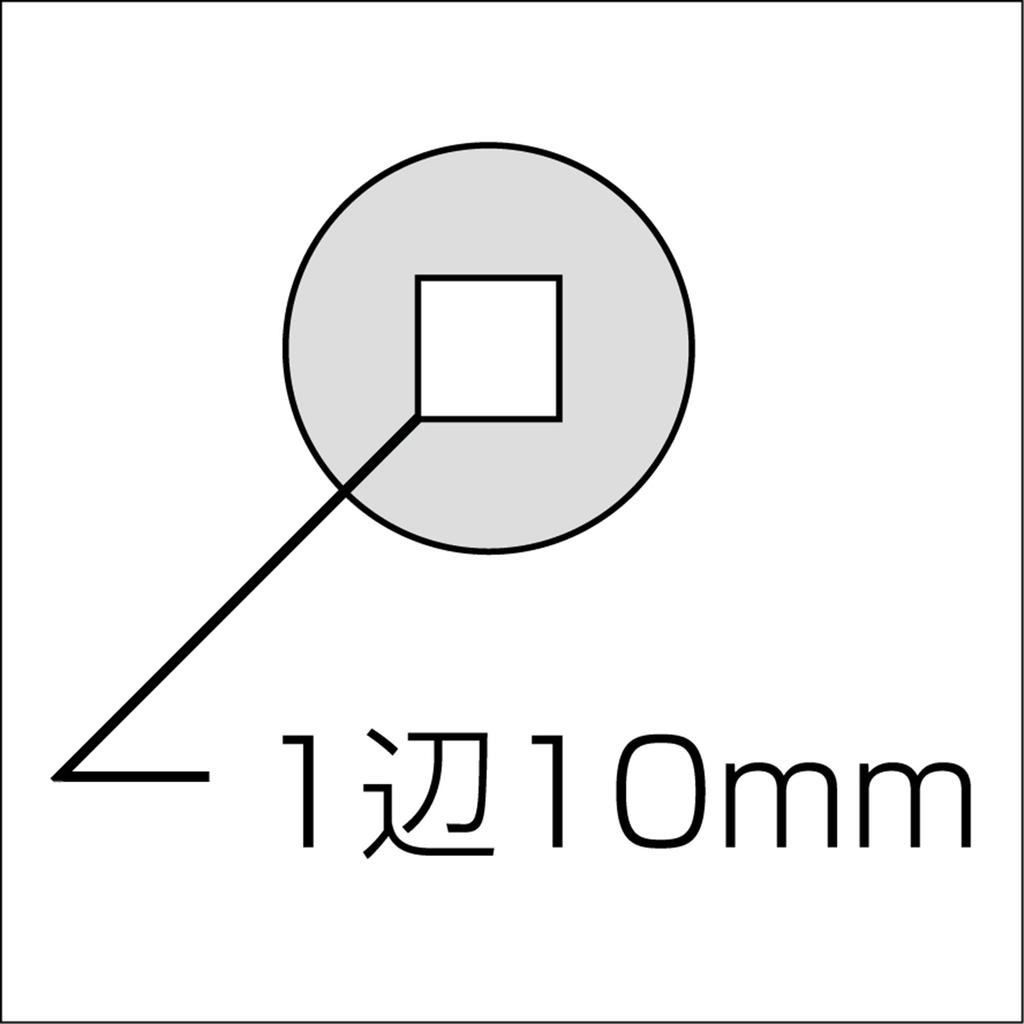 Shinwa Sokutei Lupe Hohe Vergrößerung mit Skala 28mm 10x 75571 T-2