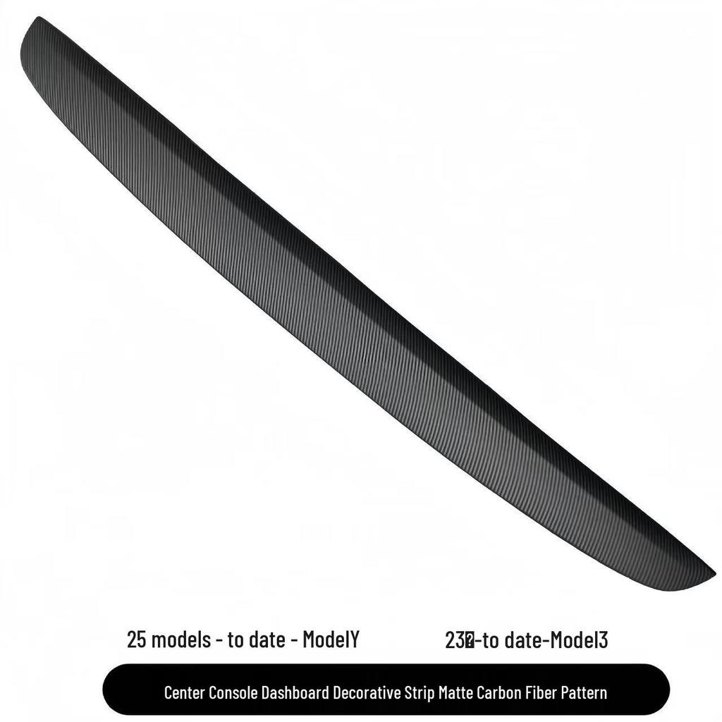 Tesla Model 3 Central Dashboard Interior Protection Strip