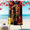 Galatasaray Glory Print Beach Towel, Large Soft Quick Dry Towel for Beach Camping Swimming