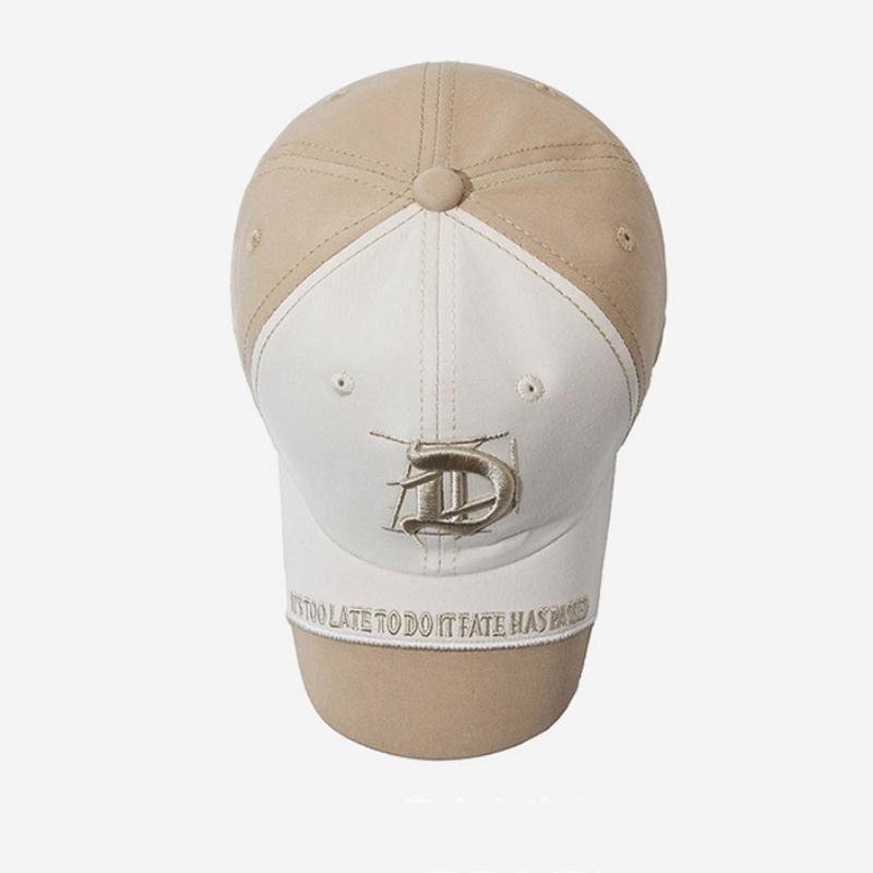 Northwood Bonés de Beisebol Infantis com Letras D para Meninos Meninas Chapéu de Sol Letra Topo Rígido Infantil Protetor Solar Hip Hop