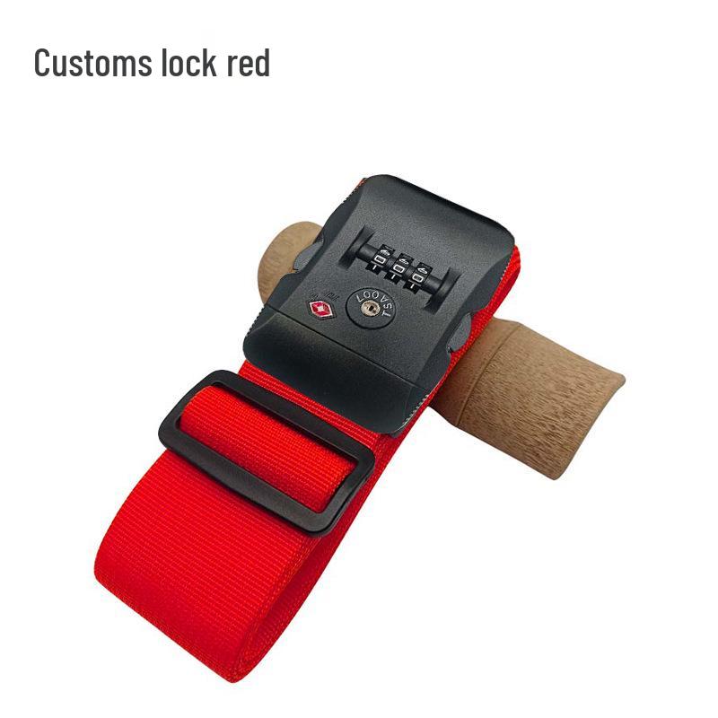 Secure Polypropylene TSA Lock Luggage Strap with Buckle for Cross-Border Travel