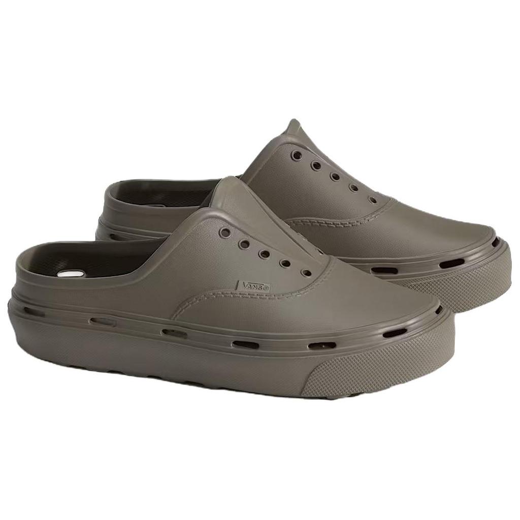 Vans Authentic Foam Mule Comfortable Fitting Closed Toe Slippers Unisex Slippers Gray VN000EJ99JC