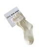 Lace Lolita Medium Tube Socks Actress Silk Splicing Long Tube Lace Cute Student Socks