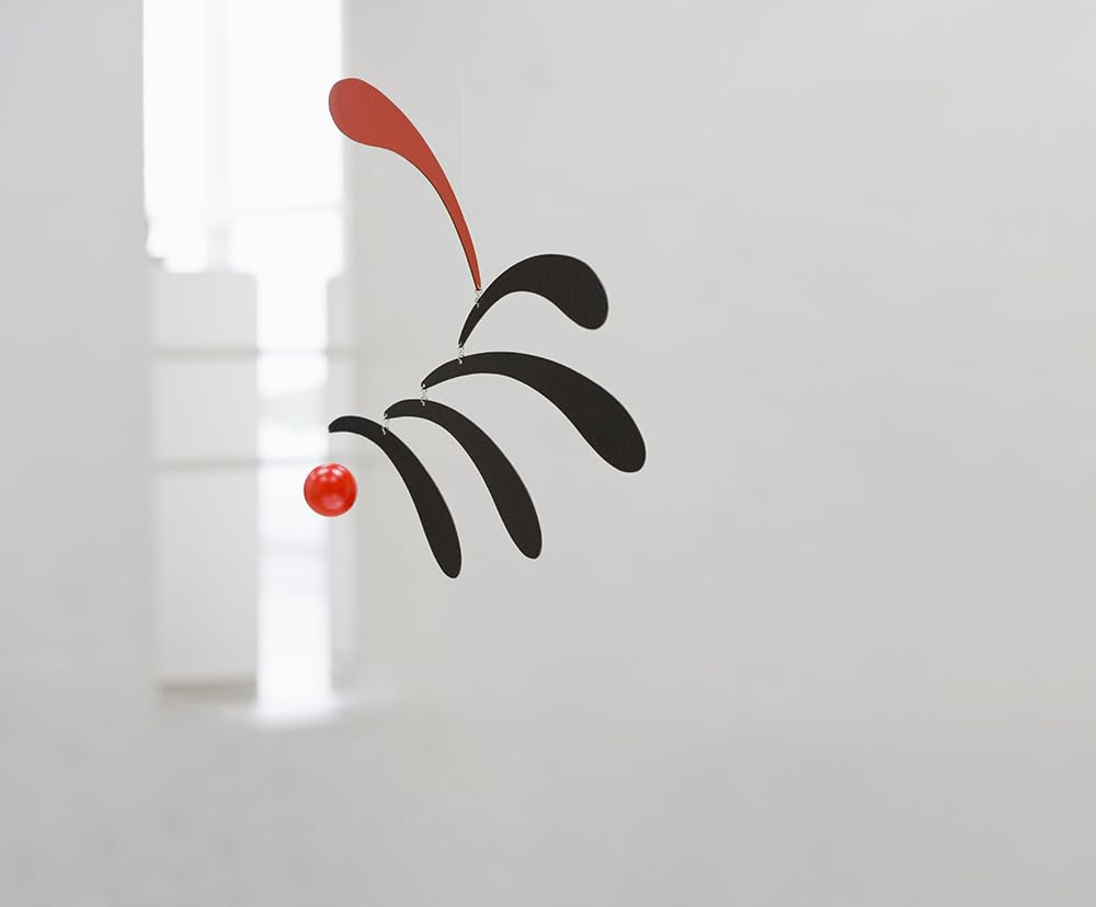 Frensted Mobile Mobile Interior Ornament Nordic Decorative Art Flowing Rhythm Red FSM130003 Comes with Presentation Box Baby Goods Gift [Official