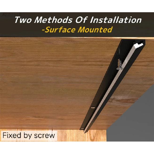 Customized LED Cabinet Lamp Invisible 45 Degree Oblique Illumination 12V For Kitchen Bedroom Wardrobe Cabinet Layer Shelf Light