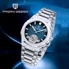 Pagani Design Herren-Tourbillon Mechanische Uhr Top Mode Saphir Herren Automatikuhr Leuchtend Wasserdicht reloj hombre