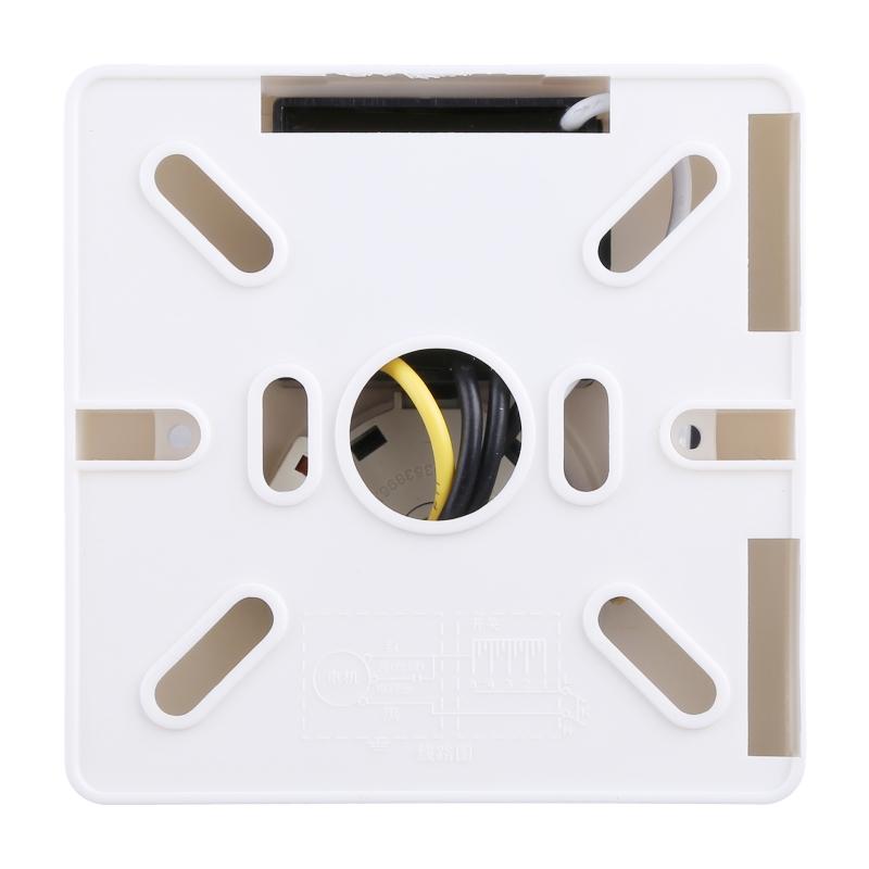 Surface Mounted Ceiling Fan Speed Controller Fan Speed Control Switch Five-speed Electric Fan Switch Square