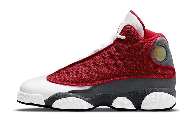 Jordan 13 Retro Gym Red Flint Grey GS 884129-600 36.5