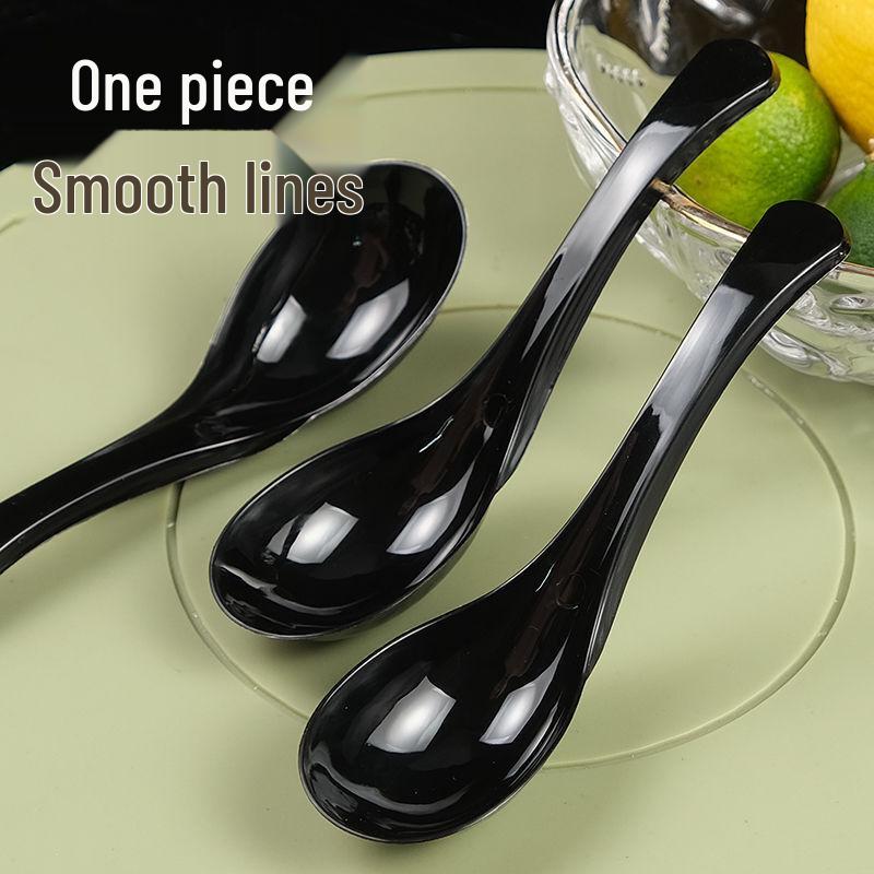 Individually Wrapped Transparent Disposable Soup Spoons