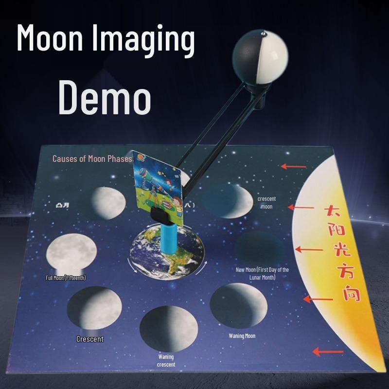 

Moon Phase Science Kit: Creative Moon Imaging & Experiment Assembly Materials