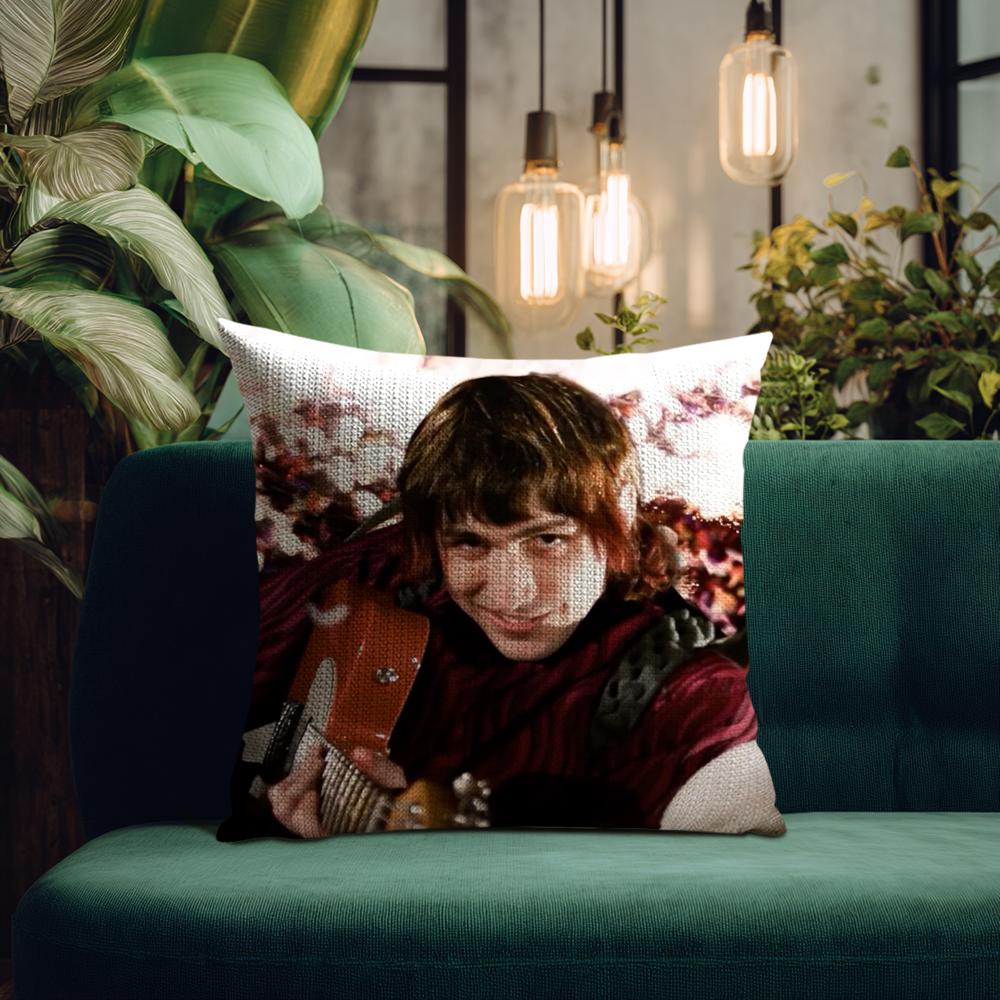 Singer Porter Robinson Pillow Case Natural Linen Organic Fabric Double-Sided Printing Breathable Perfect Gift For Decor
