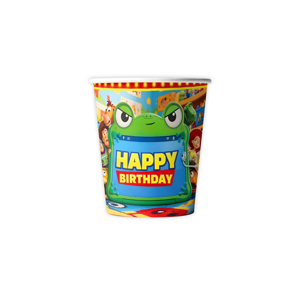 Toy Story Thema Feestartikelen, Wegwerp Papieren Borden Bekers Servetten voor Verjaardagsfeest Decoratie Props Scène Decor, Kinder Feest Cadeauset