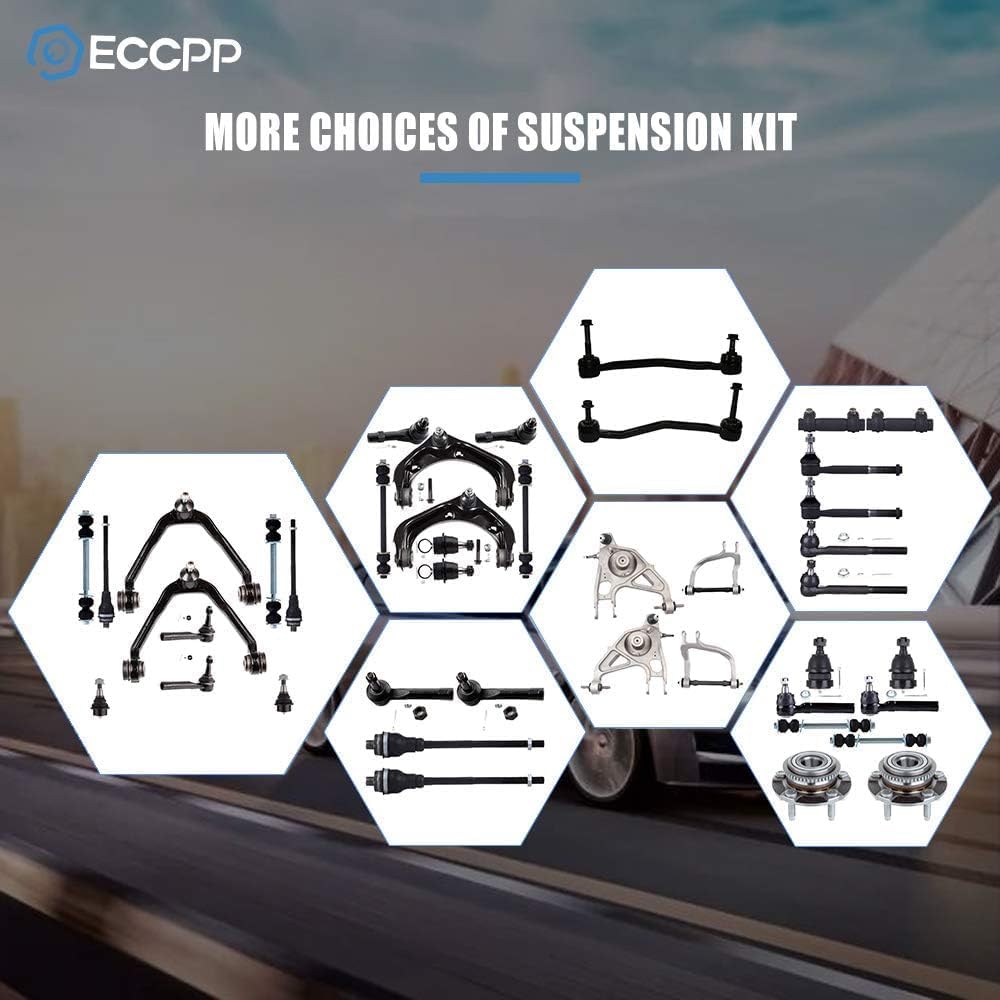 ECCPP - 2PC Front Sway Bar End Link - Compatible with 2016 2017 for Chrysler 200 2014 2015 2016 2017 2018 2019 2020 2021 2022 for Jeep for Cherokee -