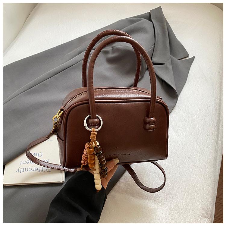 High-value Niche Foreign-style Small Square Bag Women's 2025 Autumn New Fashion Handbag Commuter Simple Shoulder Bag
