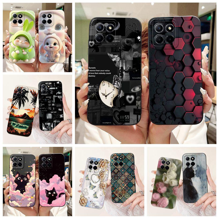For Honor X8b Case X8a X8C Fashion Candy Painted Cover Shockproof Phone Case For Honor X8C X 8a 8B HonorX8a HonorX8b Soft Fundas