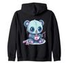 Gothic, Pastel, Cute, Spooky, Kawaii, Panda, Voodoo Doll, Ramen, Zip-up Hoodie