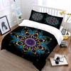 Mandala Decorative Art Set Soft Comfortable Duvet Cover Bedding Set Included 1*Duvet Cover & 2*Pillowcases gift