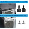 380 Stück Sortierte Schrauben für Laptop & Desktop, Wesentliches PC-Schrauben-Set für Professionelle PC-Wartung & Festplatten-Einrichtungen