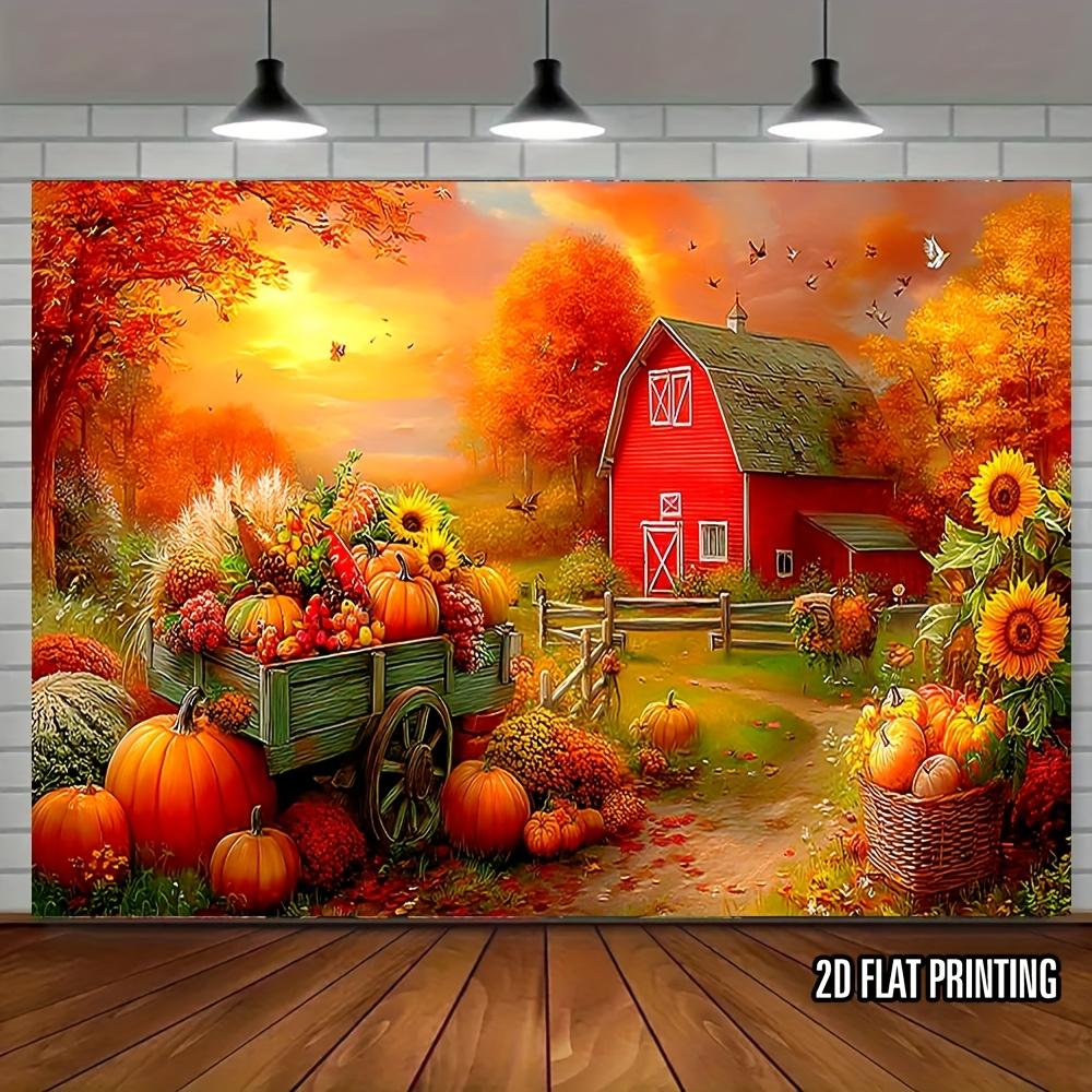 2D plane 1 banner for autumn harvest party suitable for home garden celebrations weddings and baby showers
