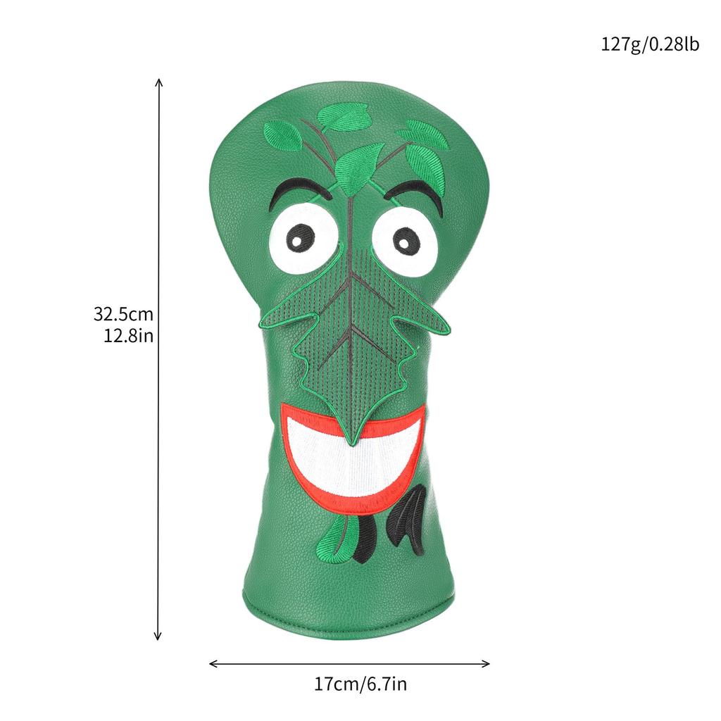 Leaf PU Golf Club Driver Headcover