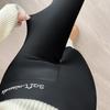 Pantaloni strâmți groși de toamnă și iarnă de mărime mare din piele de miel, pantaloni termici strâmți cu lână și colanți elastici