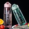 550ml Przenosny Plastikowy Kubek na Wodę z Filtrem Duża Pojemność Sportowe Butelki na Wodę