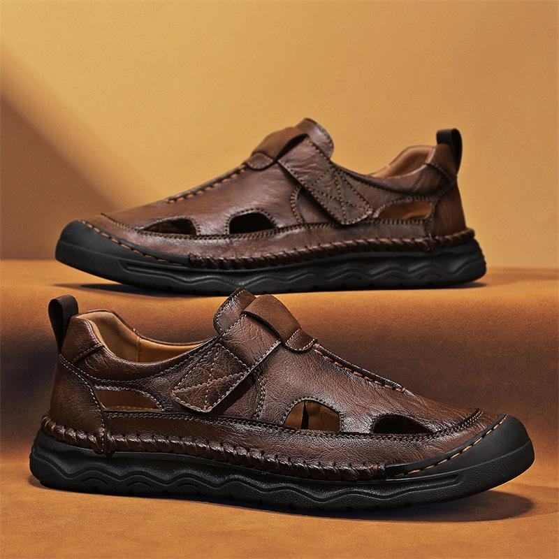 39-48 Summer Men's Casual Closed Toe Sandals  Breathable Casual Sneakers Sandals for Men Mens Sandals