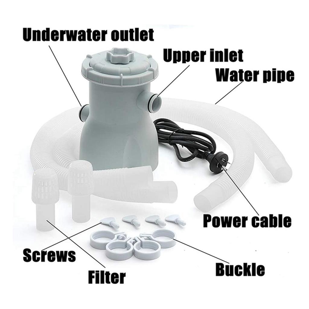 Ground Water Circulating Clear Cartridge Filter Pool Filter Pump