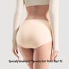 Youkeshu Women's High-Waist 7A Antibacterial Baby Cotton Briefs
