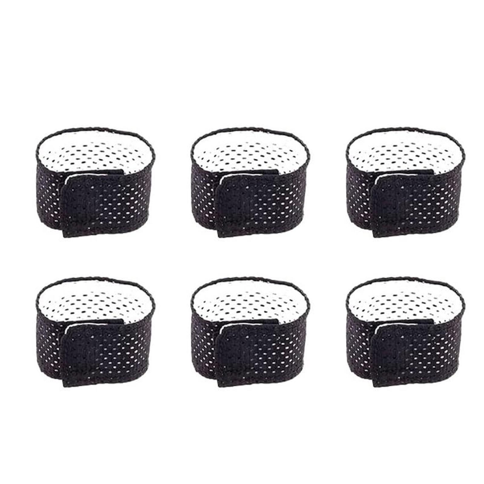 

Pack Of 6/12 Reversible Jersey Sleeve Bands For Soccer And Softball With Hook And Loop Fasteners Sportwear Sleeve Tie 6