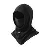 Riding Headgear Solid Color Adjustable Drawstring Windproof Winter Hat with Face Guard Elastic Fit Hat Cycling Accessory