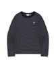 WACKY WILLY Women'S Striped Long Sleeve Navy