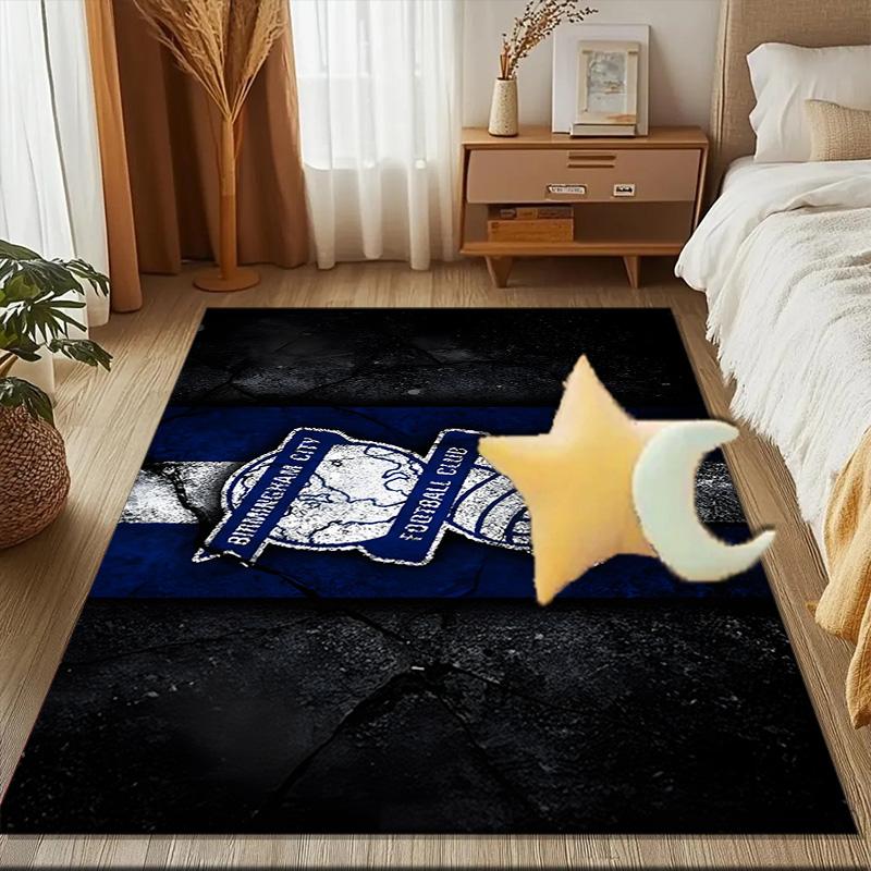 Birming-ham Football Club Printed Office Carpet Chair Cushion Entryway Rug, Rugs for Living Room, Bedroom Christmas gifts
