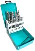 Makita Drill Bit Set D-46399 18 Pieces with Case Includes Steelworking Woodworking Concrete Drill Bits