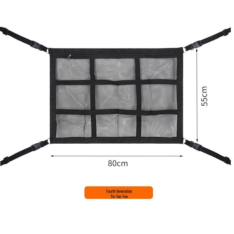 Car Roof & Mesh Pocket Storage Net for Luggage