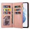 Portafoglio Lussuoso Carino Scintillante Slot Carte Custodia Telefono Per Samsung S26 Ultra S25 Plus S24 S23 A36 A56 Flip Copertura Magnetica Forte