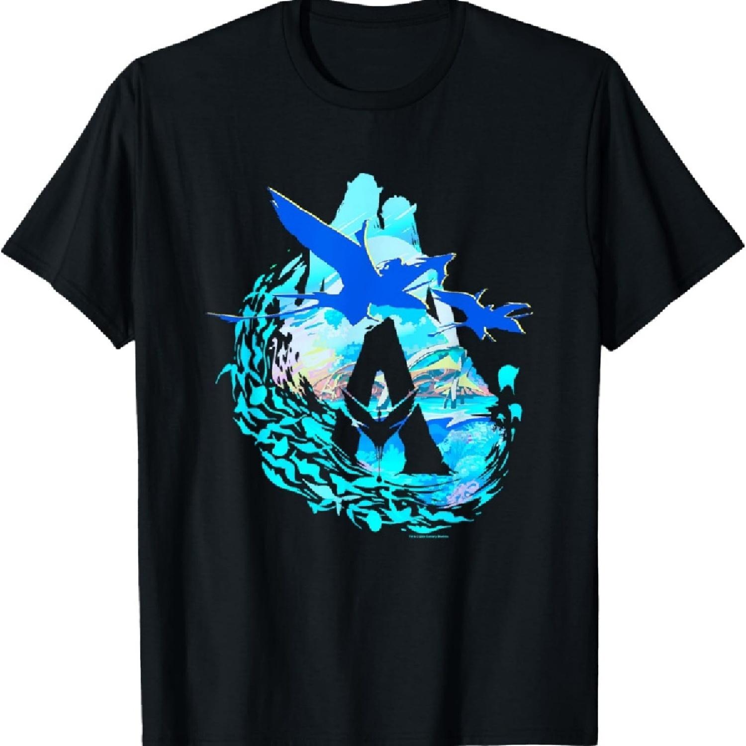 

Avatar The Way Of Water Scenic Pandora Blue Vignette T-Shirt XXXXXL